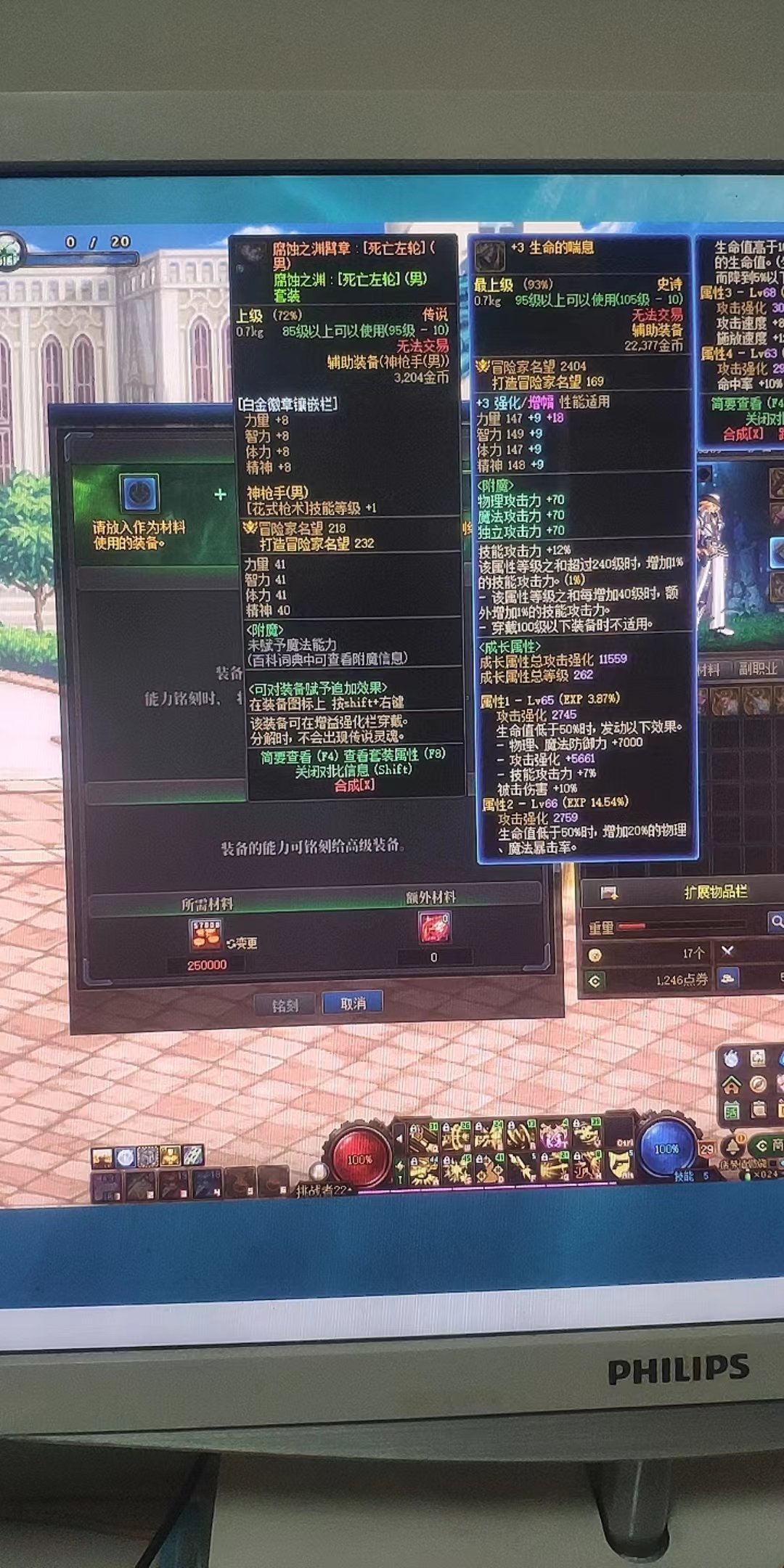 白金徽章输出打buff换装上了1