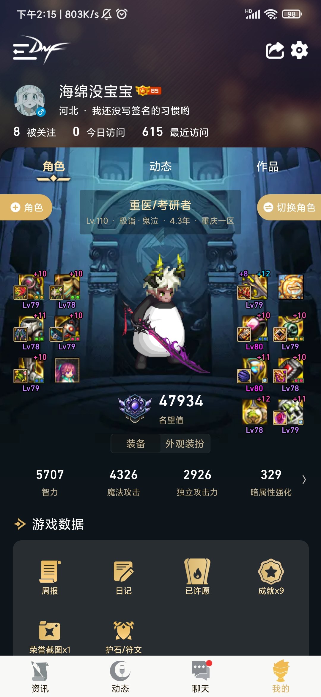 问一下我这个左曹和耳环怎么触发1
