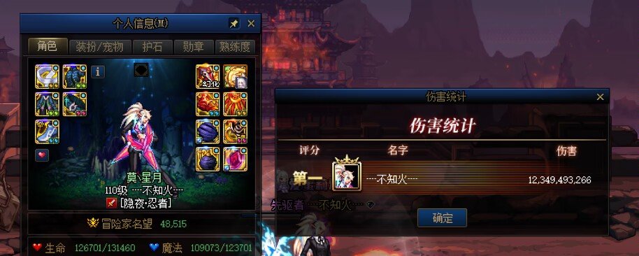 忍者这个伤害正常吗？1
