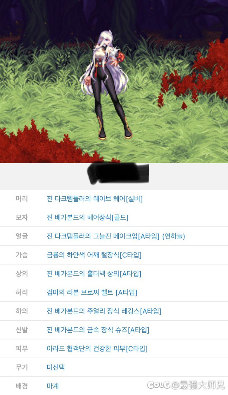 求大佬翻译或者拆一下时装搭配1