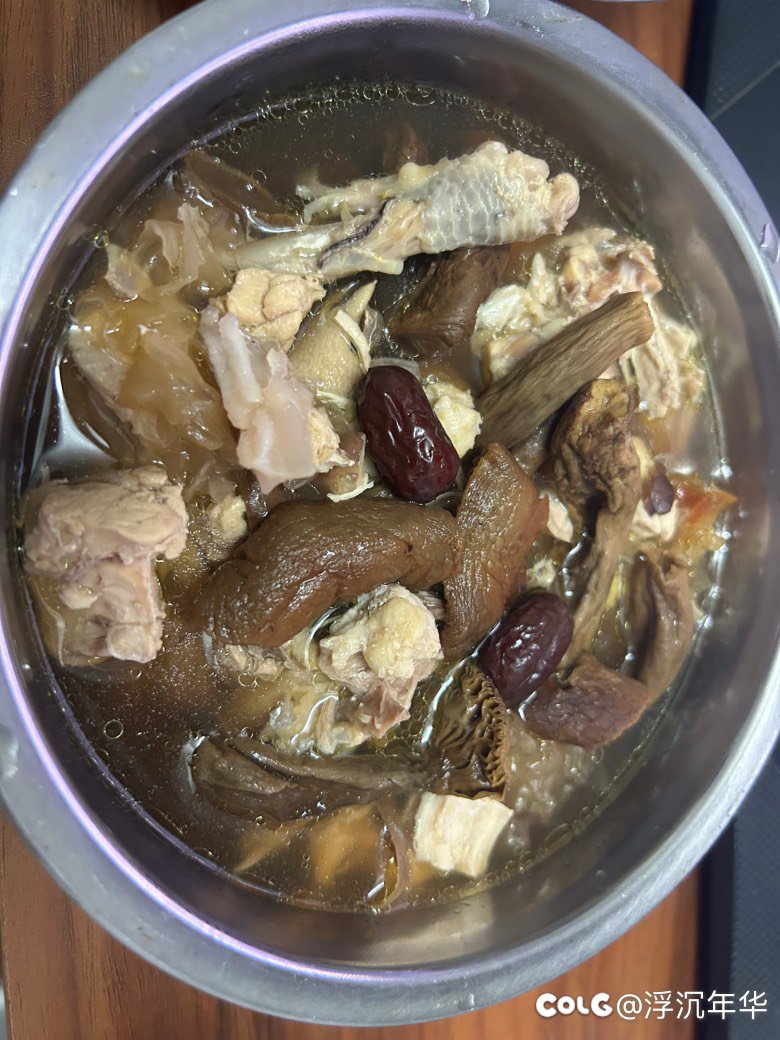 今天休息自己做饭3
