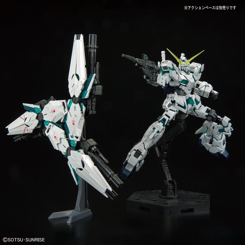 【模型水】基地限定，RG独角兽最终决战钛版5