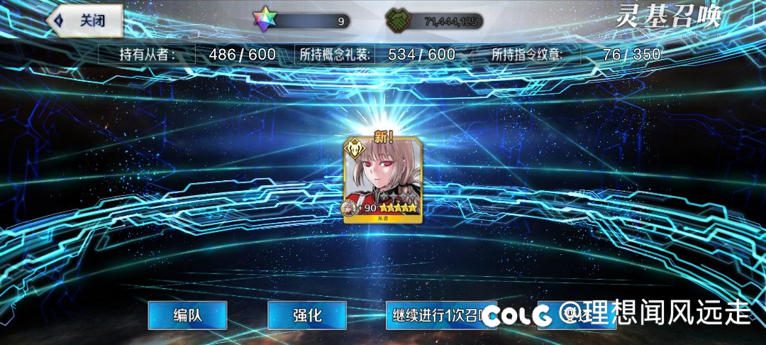 【FGO】狮子王沉了，但是…5