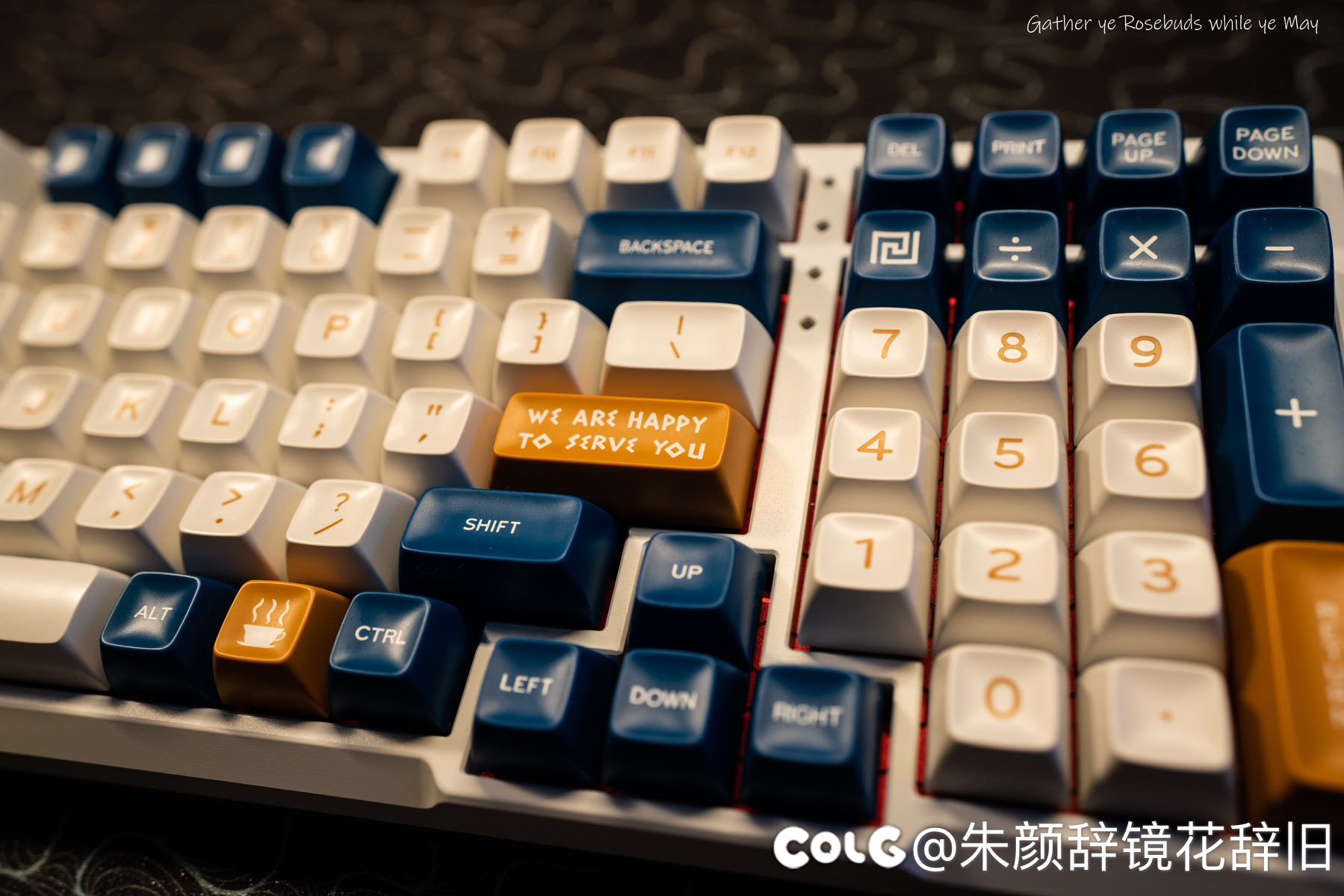 今天帖子好少，键盘侠们来秀下键盘吧8