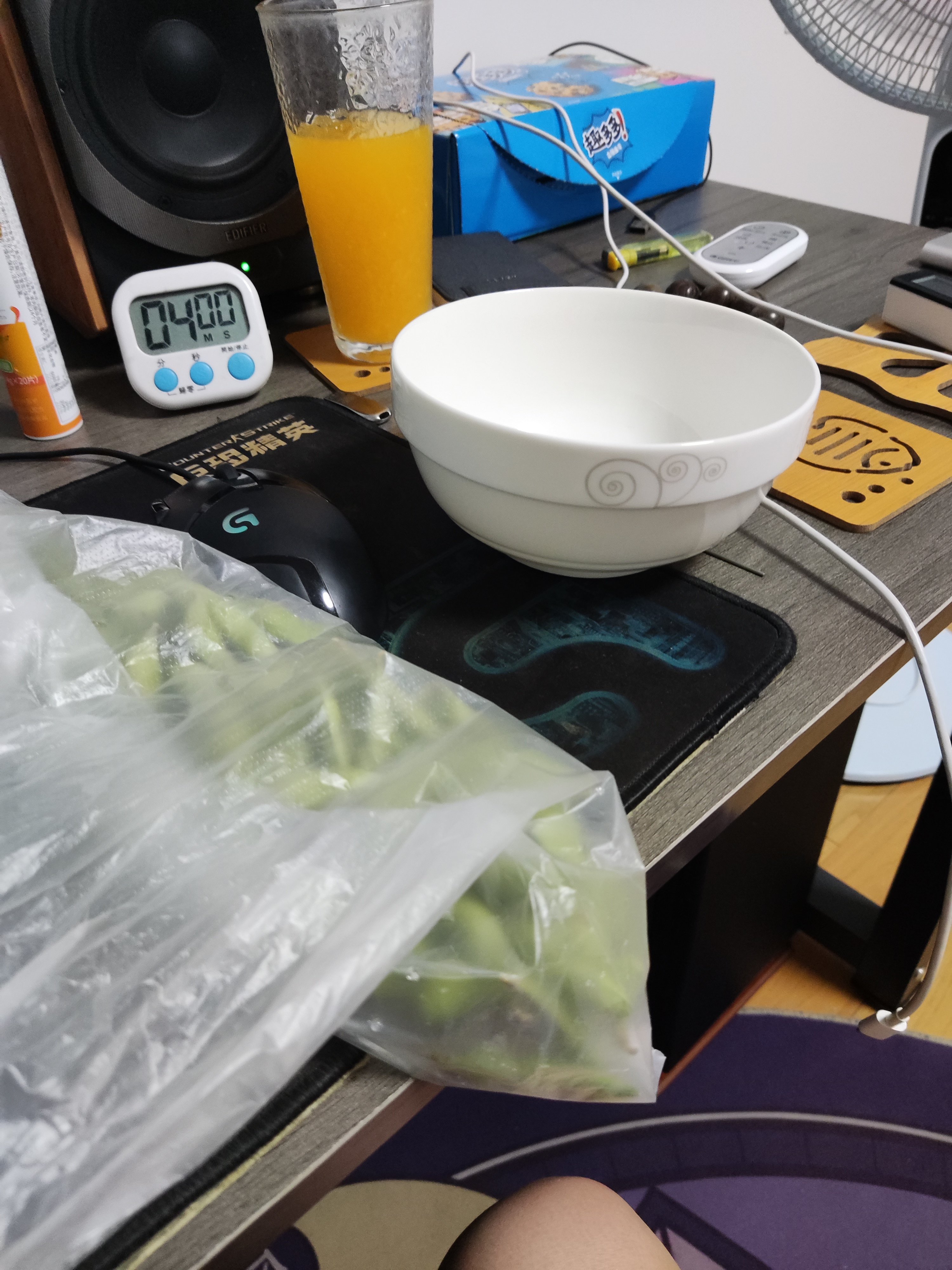 夏天就喜欢毛豆子鸡蛋汤1