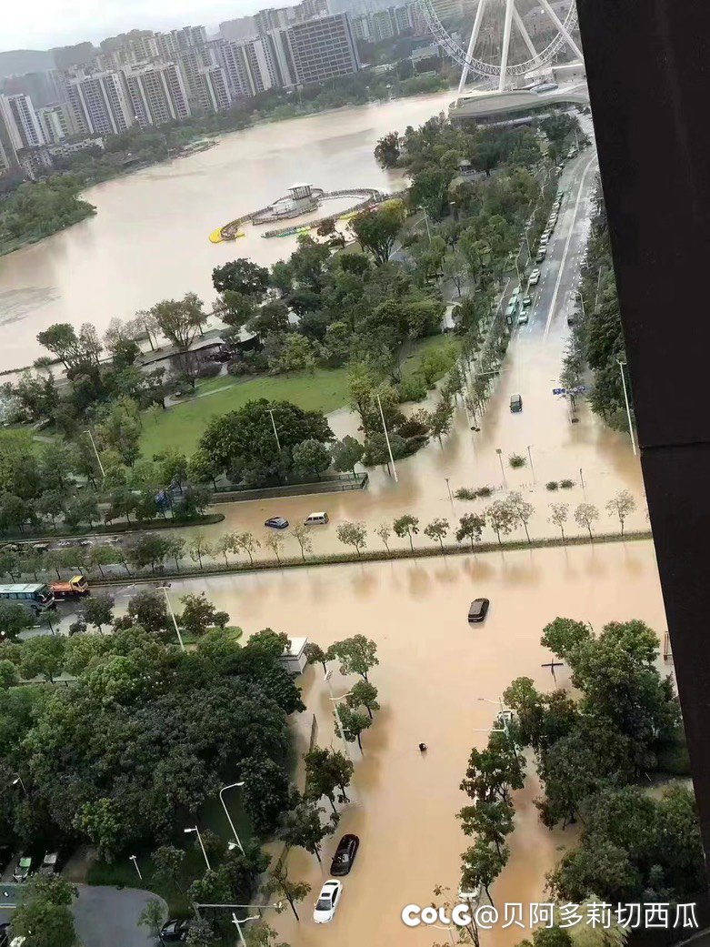 一觉醒来，全福州淹成了湖洲1