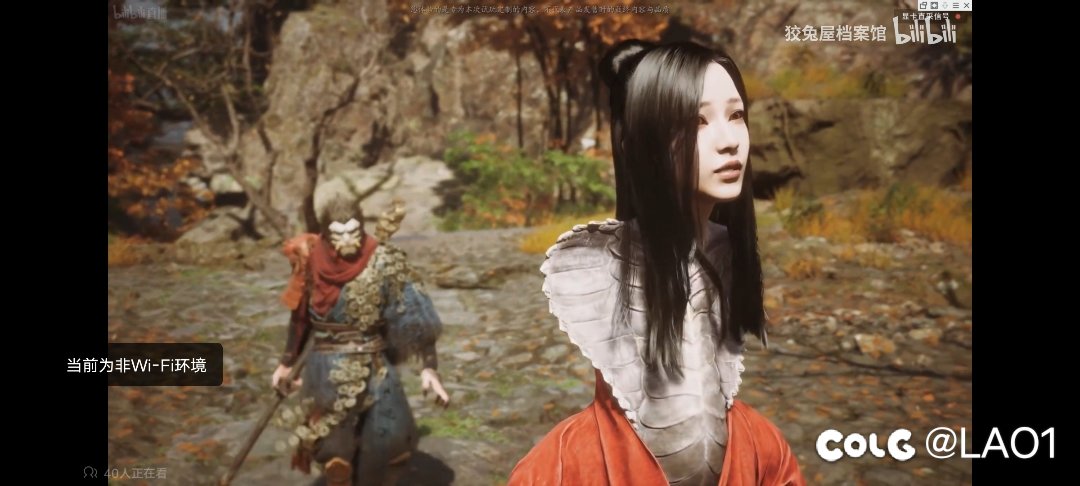 试玩版黑神话展示的第一个女妖怪，麻了。6