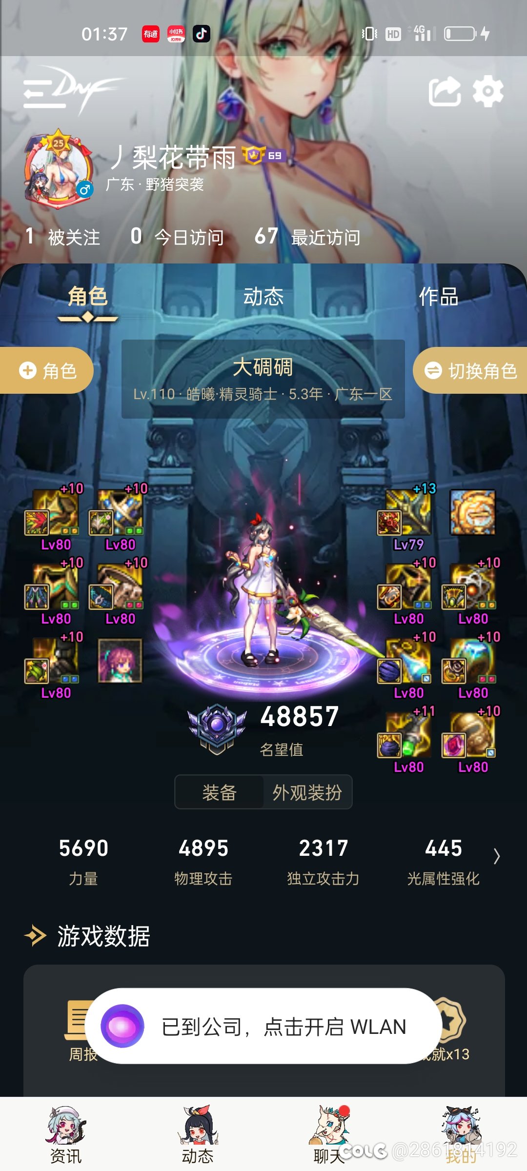精灵骑士时装秀1