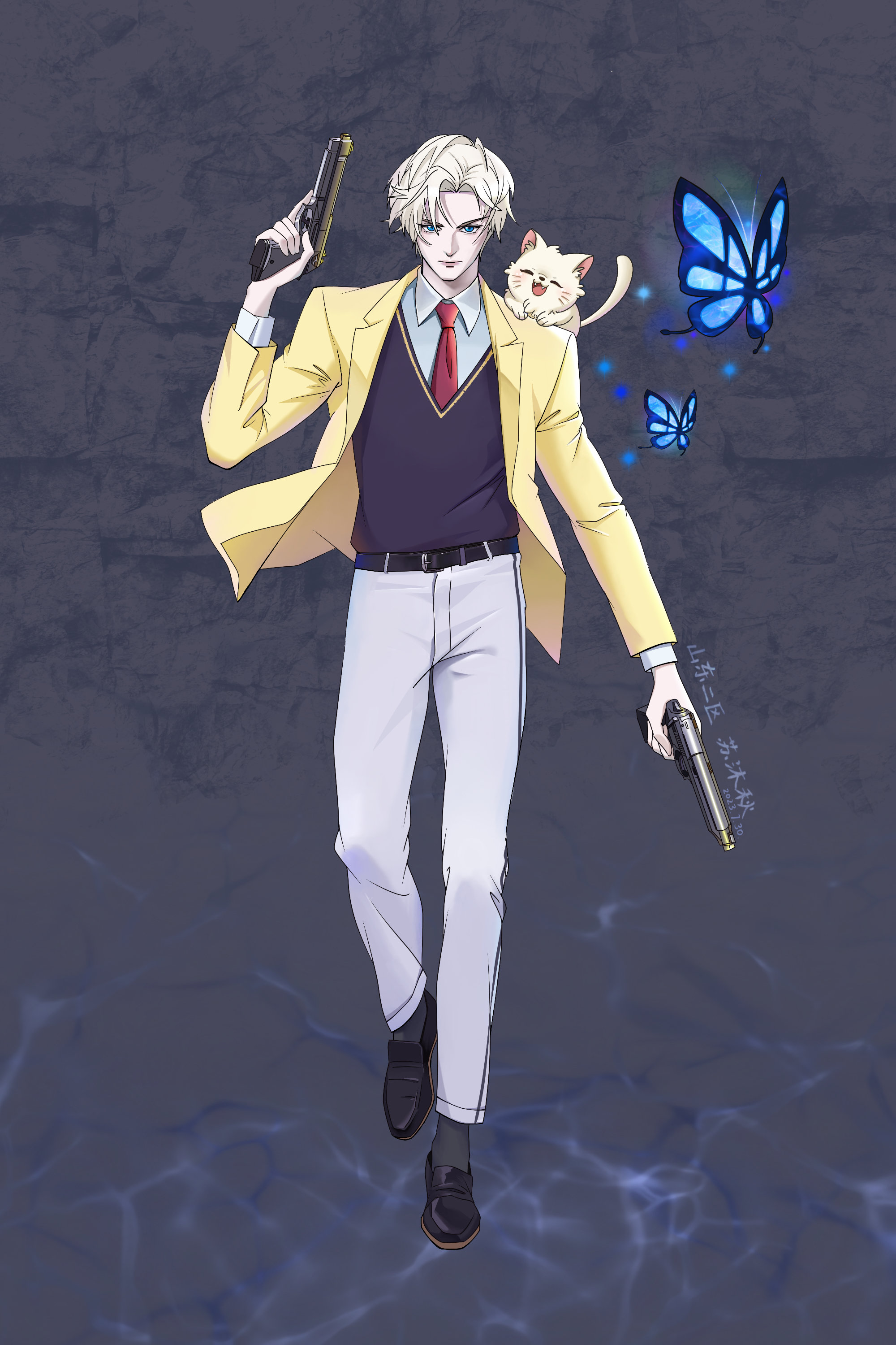 男漫游角色同人图（学院风暖暖）2