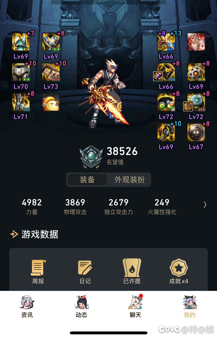 我这身装备是不是不能触发怪物出血1