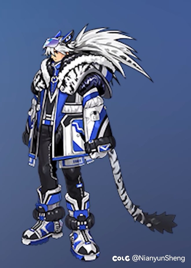 男鬼机甲 名刀 蓝灵龙女有亿点点帅啊4