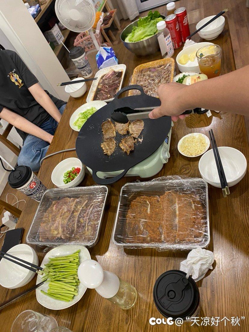 在家吃烤肉就是巴适 舒坦1