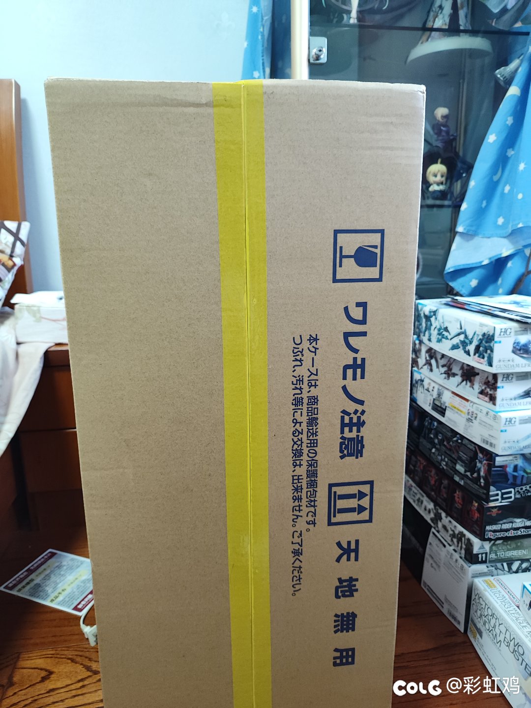 万代的小冰箱到了，周末开拼！1