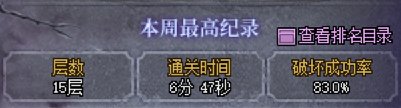 所以噩梦回廊为什么不统一起点1
