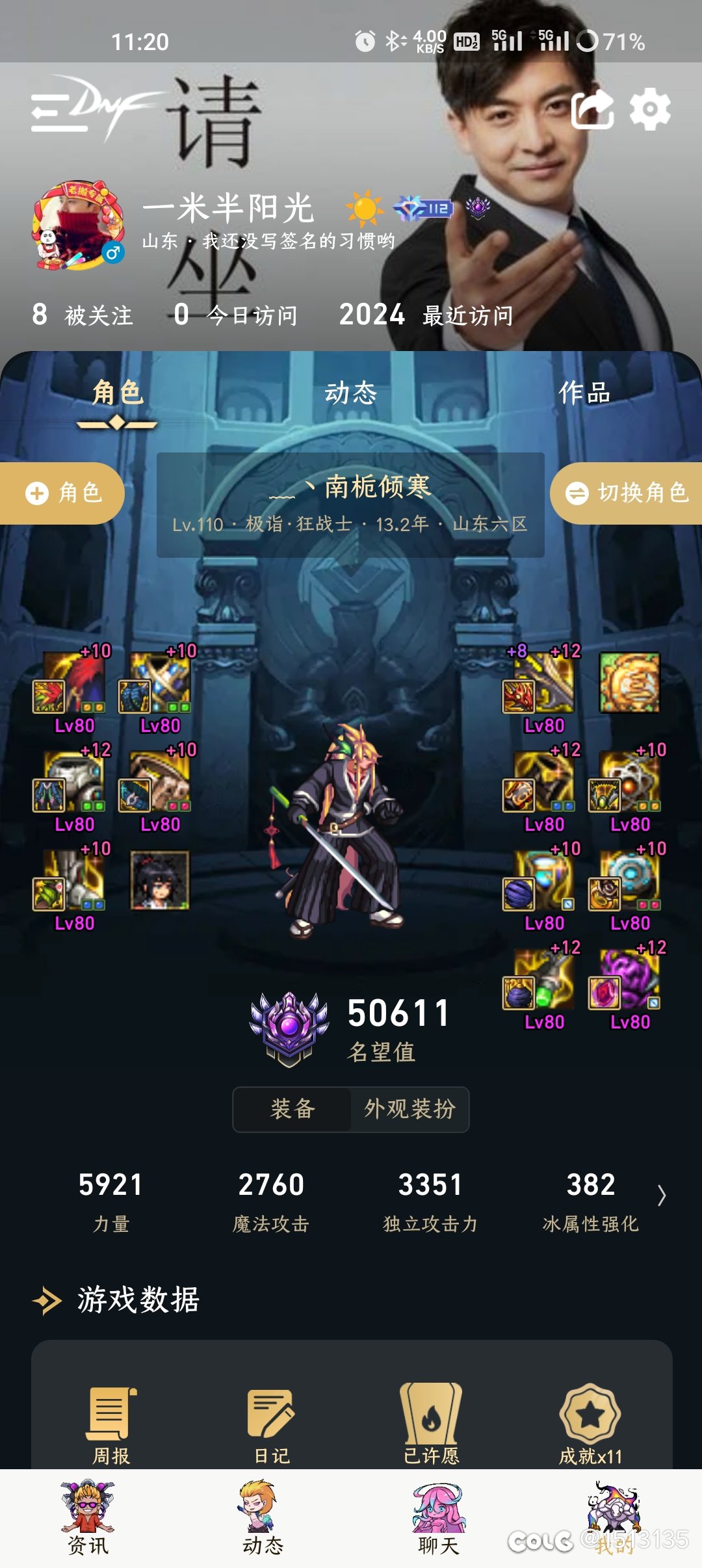 大佬们 我的红眼这个装备打75E算正常吗1