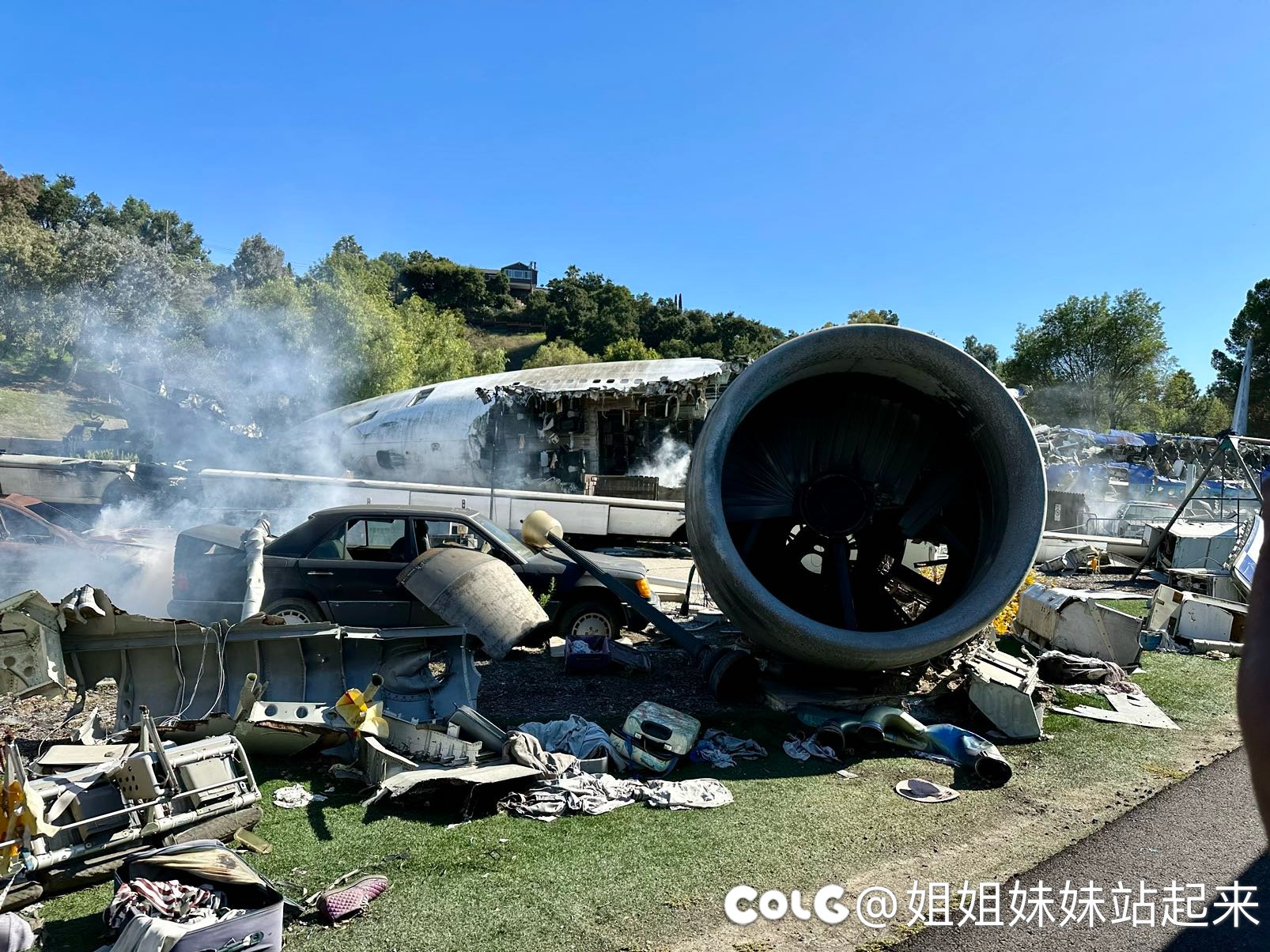 国庆去了躺美国玩儿，发现空气的确香甜，不过满大街也都是大嫲味儿7