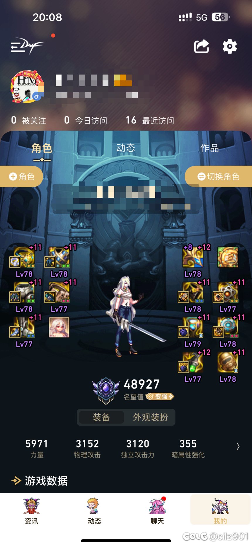 关于女鬼剑装扮搭配方面咨询1