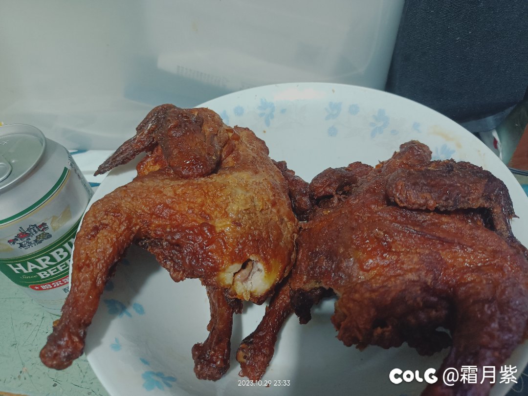 【猪瘾犯了之宵夜】一次吃两只蜜汁鸡吧1