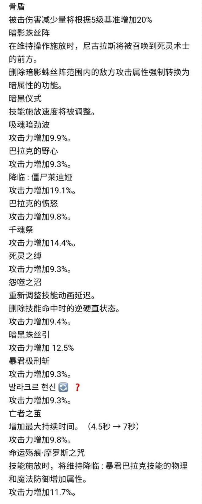 死灵加强简评：平心而论幅度尚可，上限玩法淡出视野2
