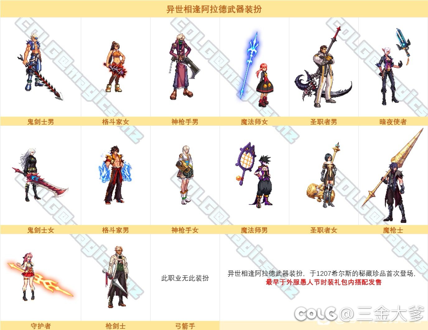 1207武器装扮,时装一览(转自贴吧)3