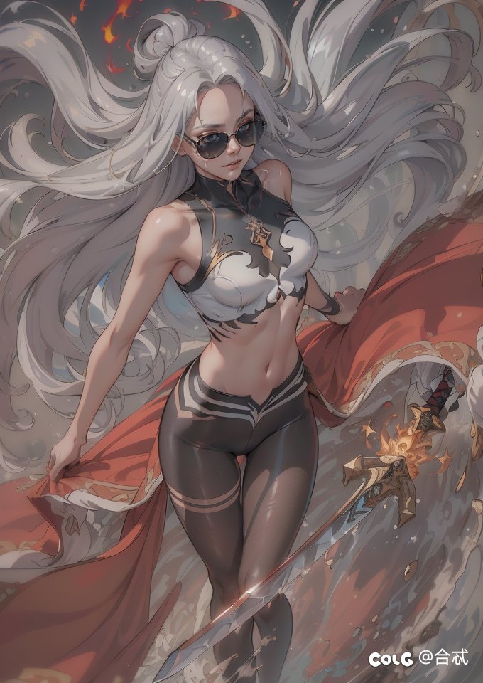 ai绘画，画了点刃影，4