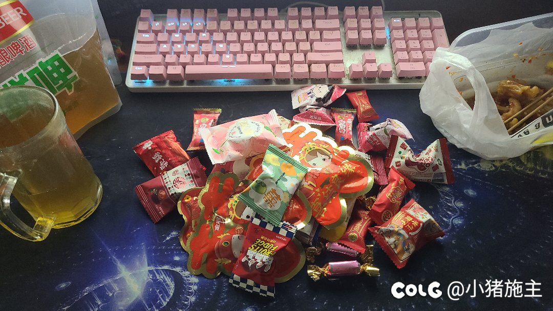 之前常去的食堂的老板娘给我送来了喜糖2