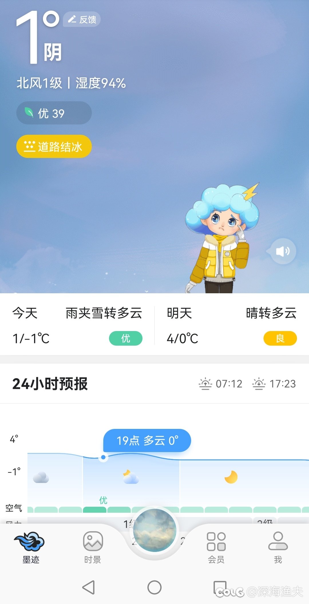武汉的冬天真冷1
