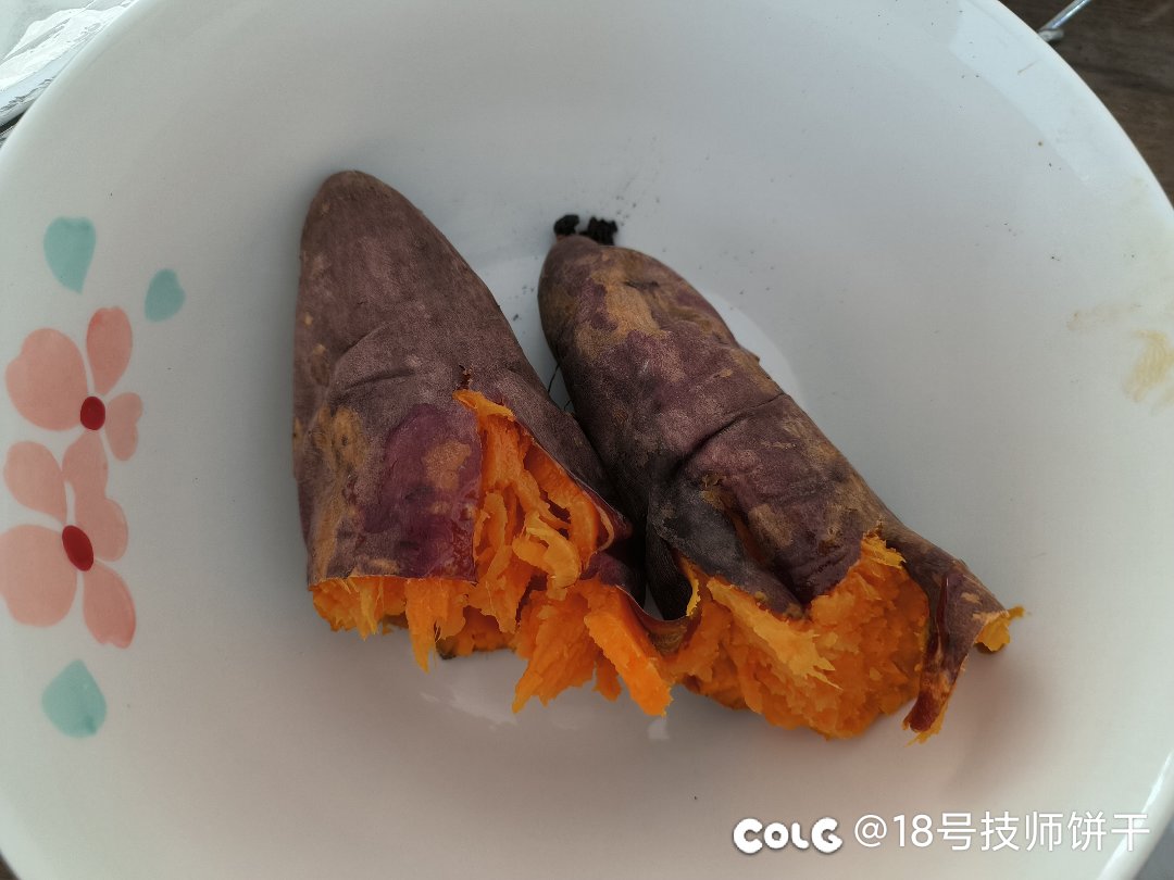 烤箱烤红薯1