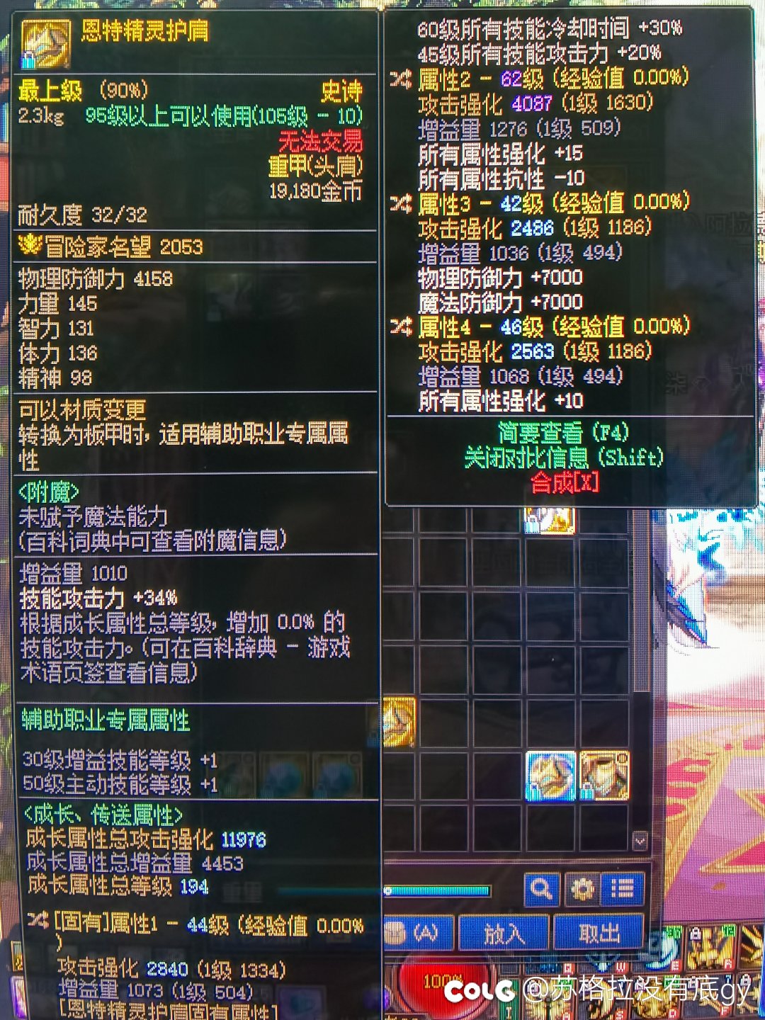 剑宗特化45这两个恩特护肩选哪个？？？2