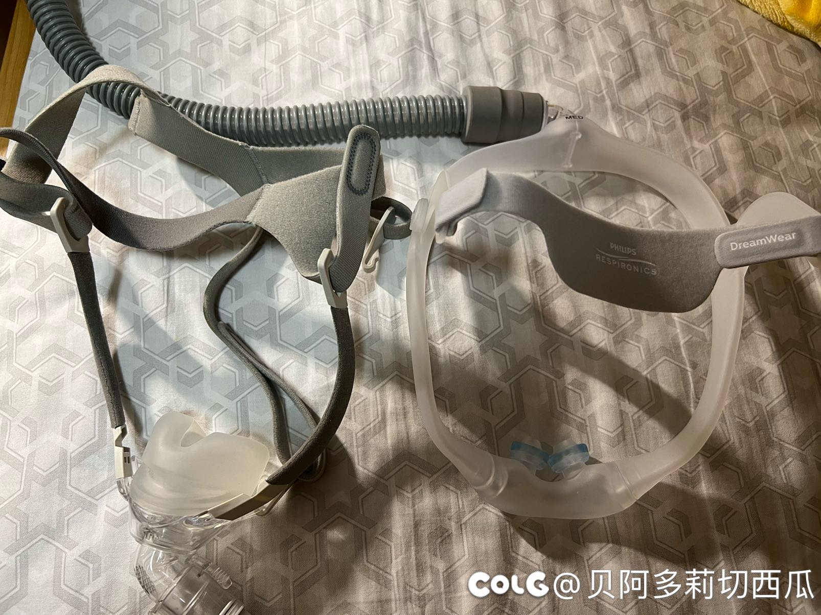 把鱼跃的沙壁鼻罩换成了飞利浦鼻枕1