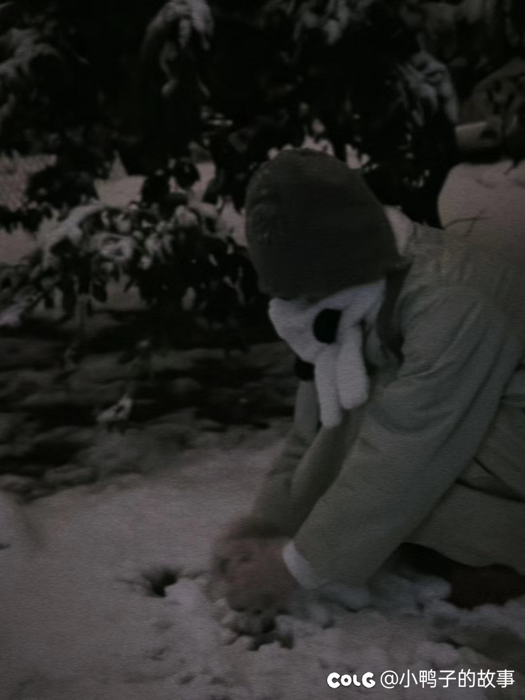 陪丫头堆个雪人1