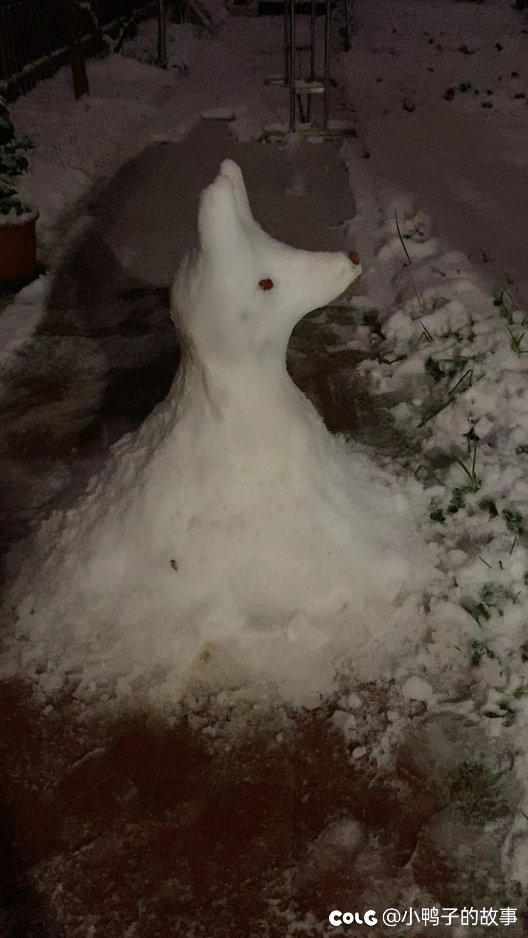 陪丫头堆个雪人2