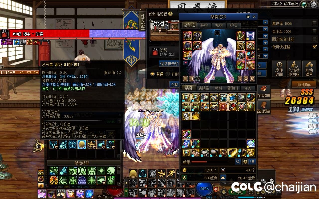 cd2.2秒，持续2.4秒罩子龙1