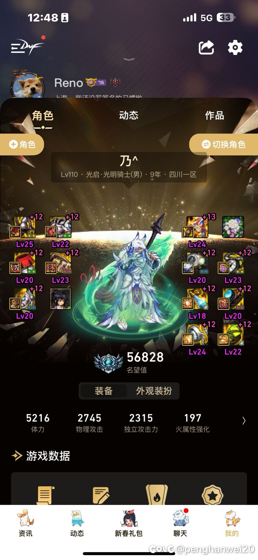 逛了好久帖子，没人发职业深渊姿势，我来抛砖引玉好了9