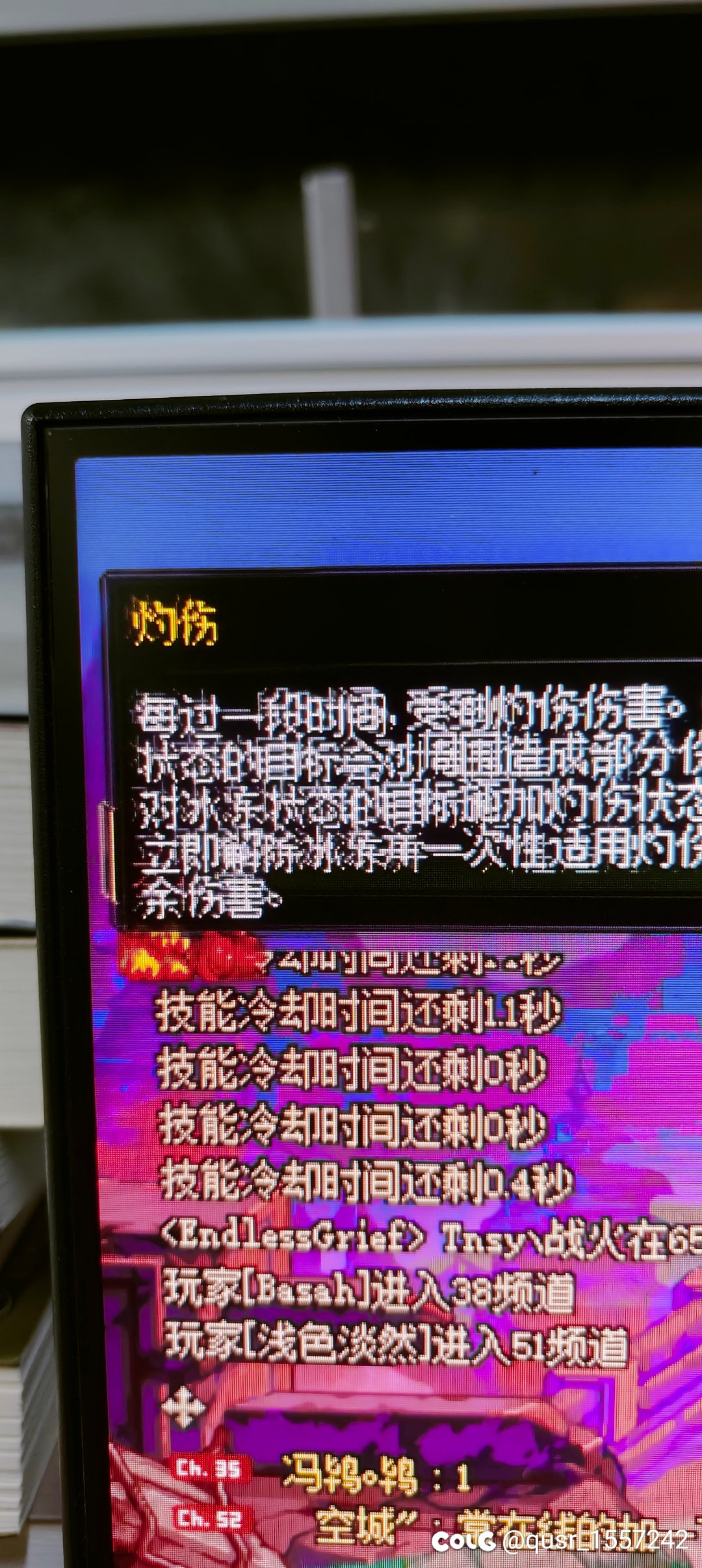 自定义词条:灼伤+技攻5不会触发效果2