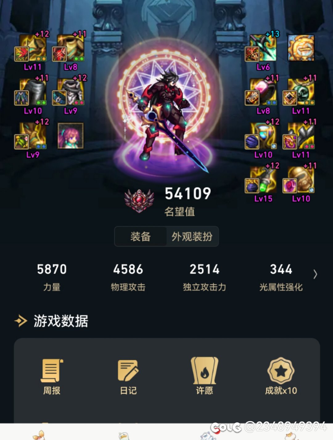 大佬们能推荐下装备吗1