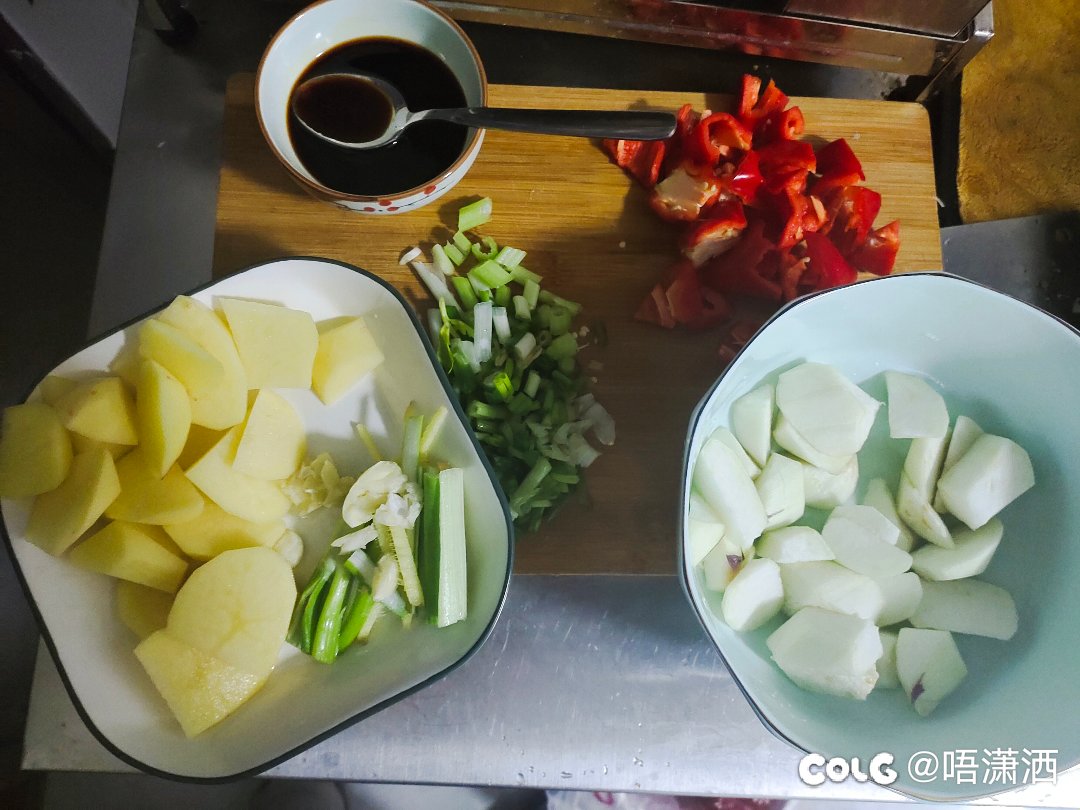 变🐖记：腊八节我没买腊八粥材料，煮个腊味粥很合理吧3
