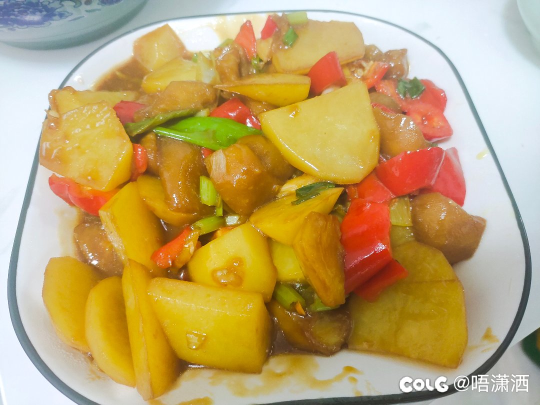 变🐖记：腊八节我没买腊八粥材料，煮个腊味粥很合理吧5