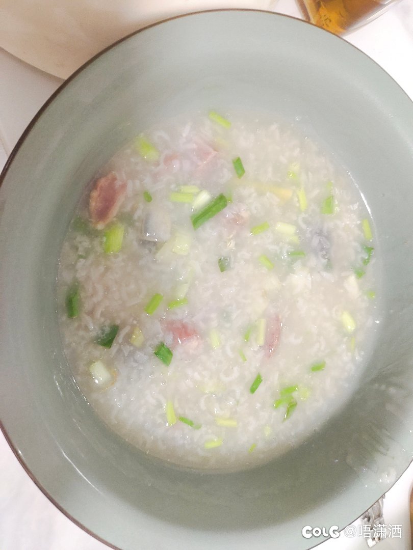 变🐖记：腊八节我没买腊八粥材料，煮个腊味粥很合理吧6