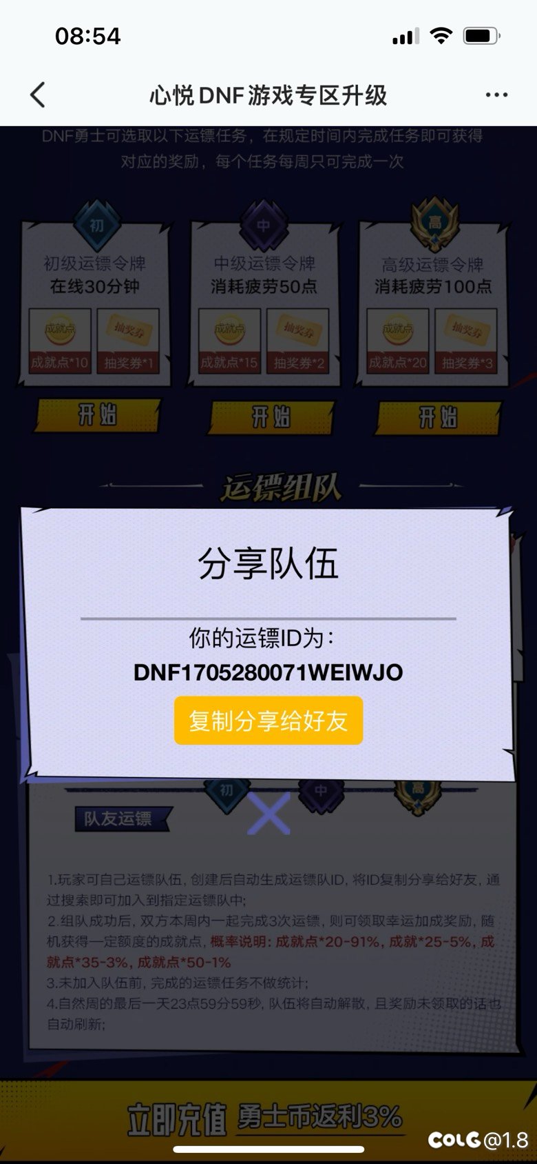 心悦心悦组队DNF1705280071WEIWJO1