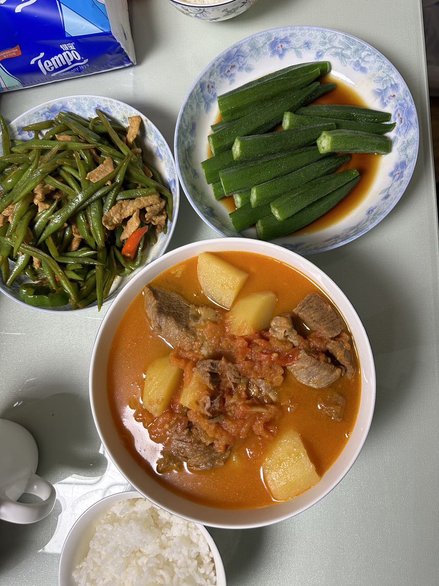 在家烧饭半个月了。。。7