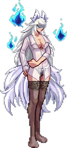 女枪黑白半透小狐狸4
