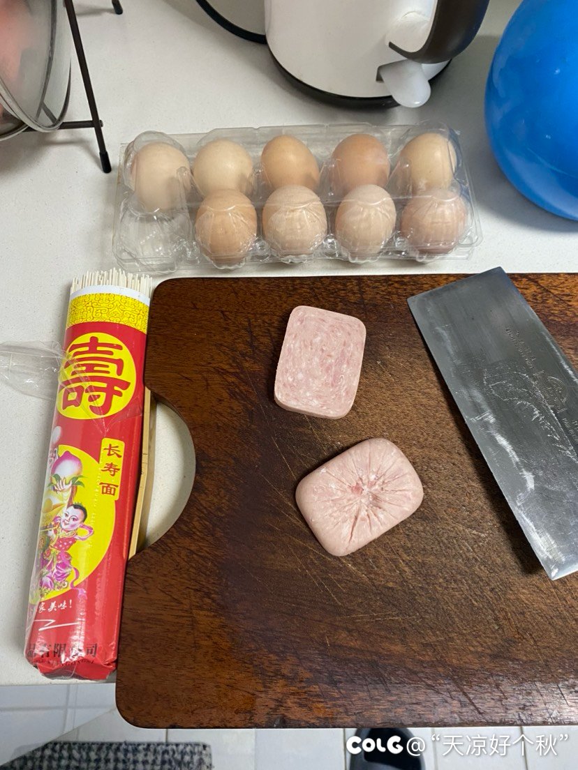 乙流隔离人员的晚餐1