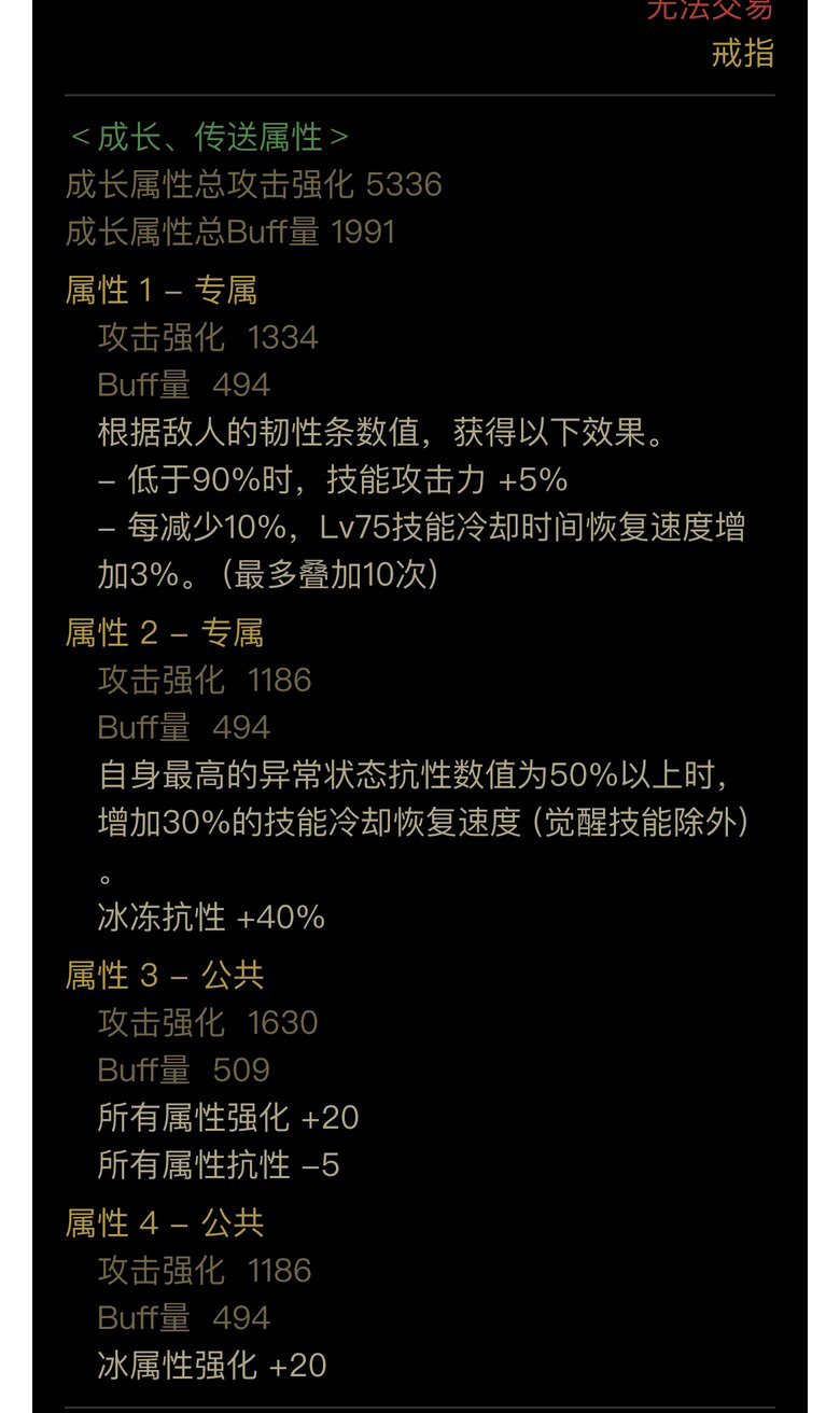 改版后的魔女戒指专属削韧攻强能否打过单属强？3