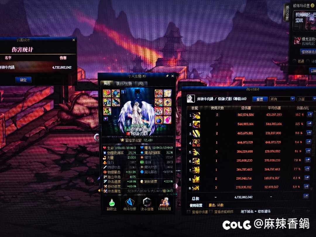 大哥们看看这个龙桩伤害是不是有点低了1