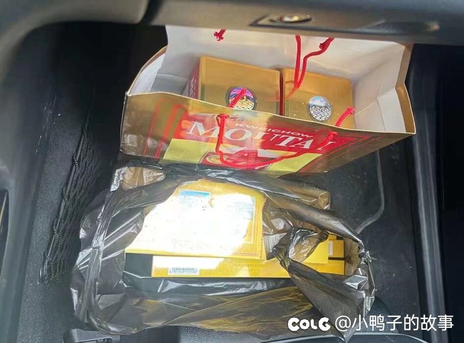 去给姑妈送年礼了1