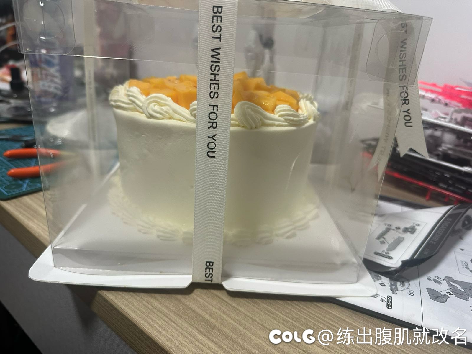 学习一周蛋糕的成果2