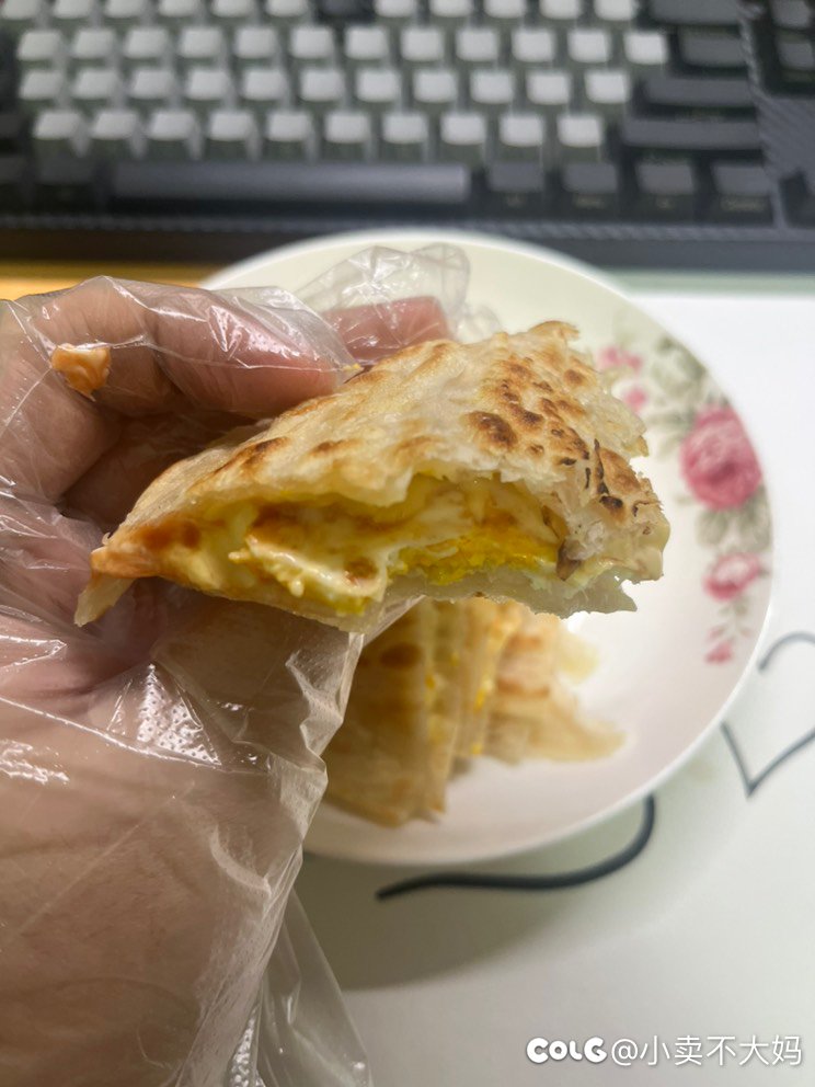 手抓饼超级好吃。2