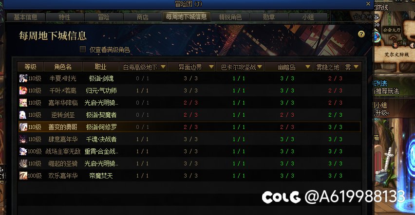 为什么雾神我有些职业次数没刷新？2