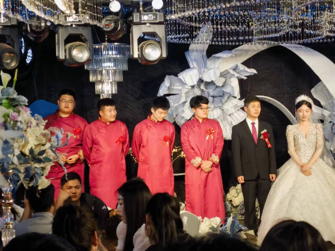 又当伴郎咯，好兄弟结婚～3